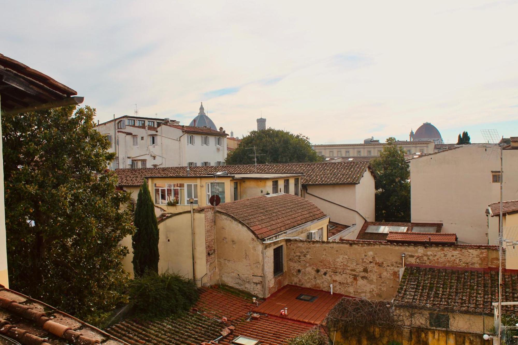 Attico Con Terrazza Su Firenze Apartment Bagian luar foto